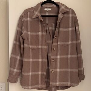 Oversized Madewell Taupe/brown jacket